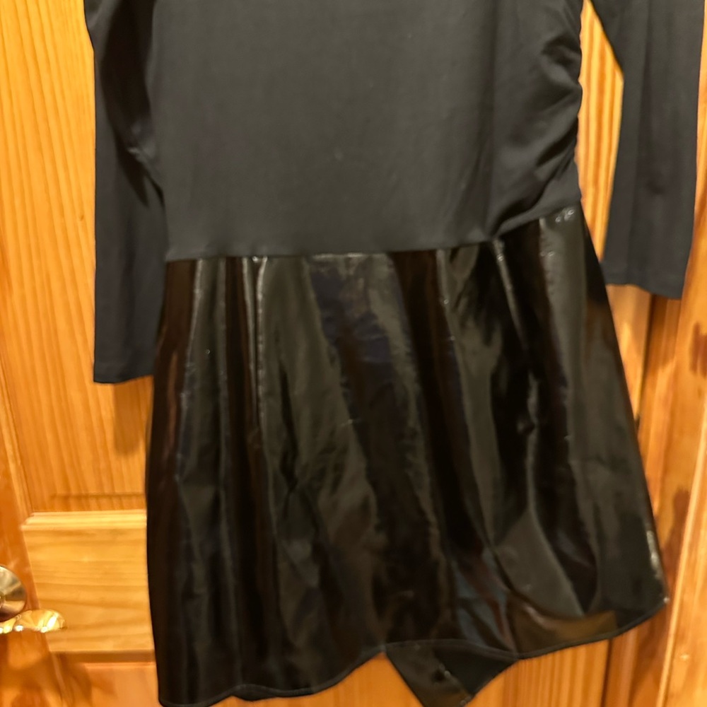 Chic Black Long Sleeve Dress - Picture 3 of 6